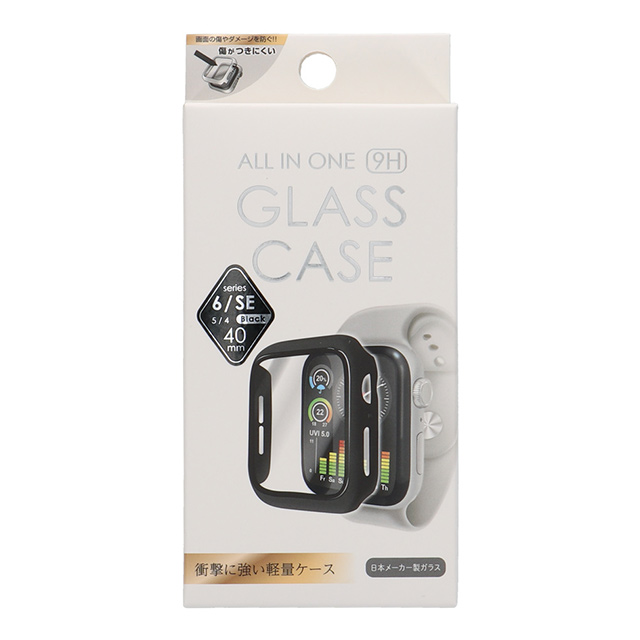 【Apple Watch ケース 40mm】Apple Watch用 ガラス一体型 保護ケース ALL IN ONE GLASS for Apple Watch SE(第2/1世代)/Series6/5/4サブ画像