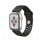 【Apple Watch バンド 44/42mm】Apple Watch用ベルト・エコフレンドリー (ブラック) forApple Watch SE(第2/1世代)/Series6/5/4/3/2/1