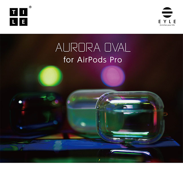 【AirPods Pro(第1世代) ケース】TILE OVAL (クリスタル)サブ画像