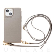 【iPhone13 mini ケース】Cross Body Case for iPhone13 mini (gray)
