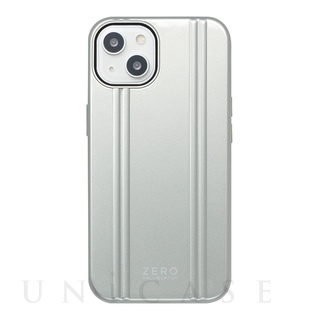 【iPhone13 ケース】ZERO HALLIBURTON Hybrid Shockproof Case for iPhone13 (Silver)