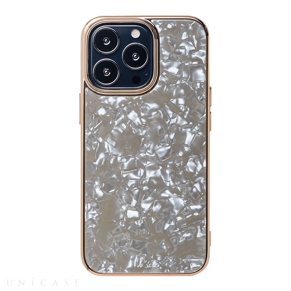【iPhone13 Pro ケース】Glass Shell Case for iPhone13 Pro (sepia)