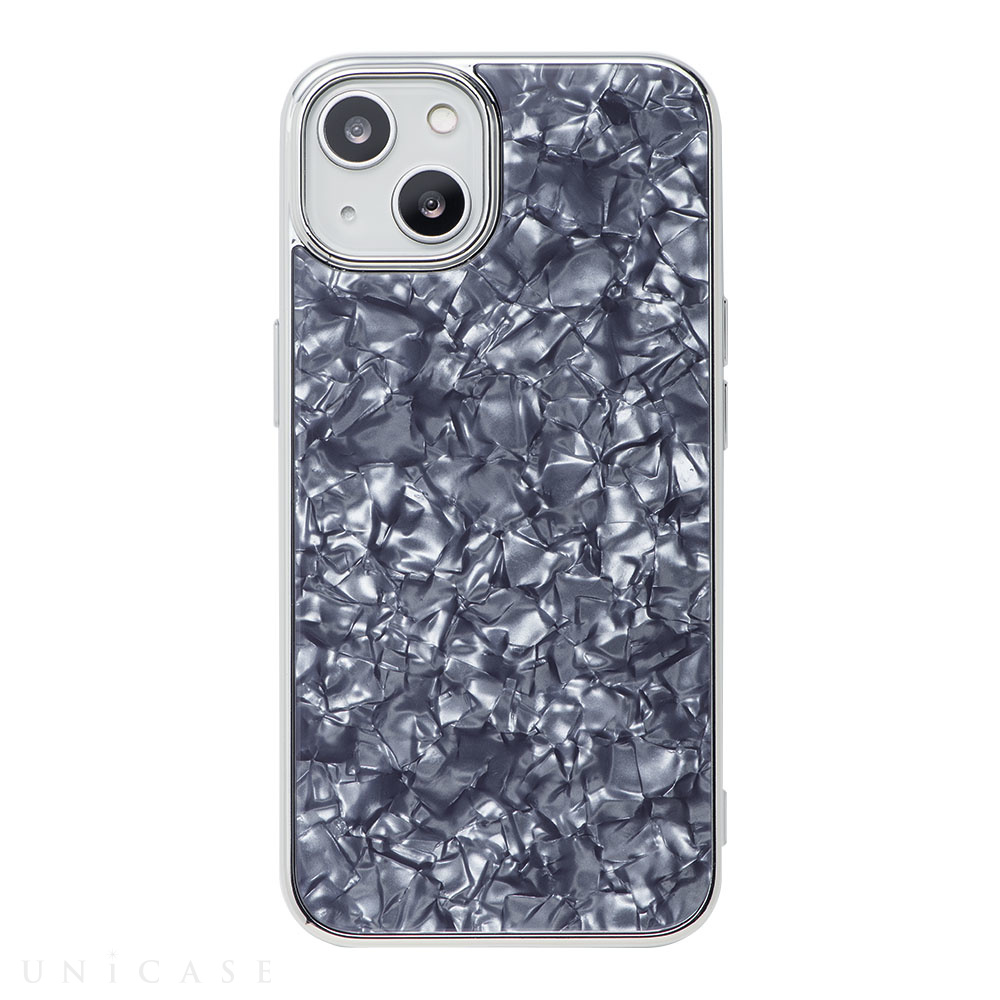【iPhone13 ケース】Glass Shell Case for iPhone13 (night purple)