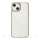 【iPhone13 mini/12 mini ケース】Glass Shell Case for iPhone13 mini (gold)