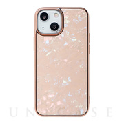 【iPhone13 mini/12 mini ケース】Glass Shell Case for iPhone13 mini (coral pink)