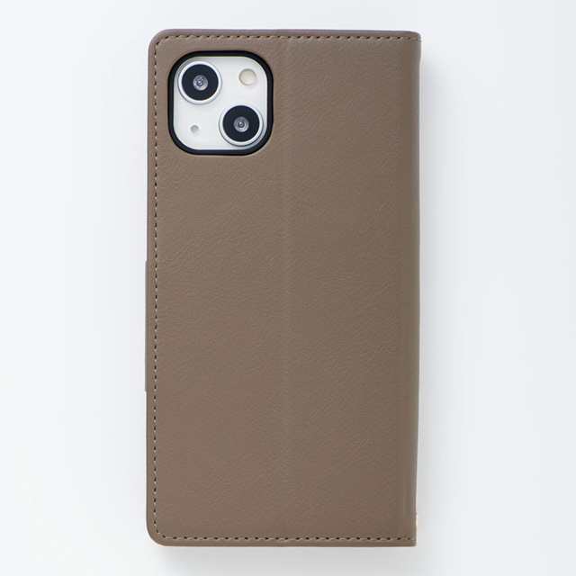 【iPhone13 ケース】Letter Ring Flip Case for iPhone13 (mocha)goods_nameサブ画像