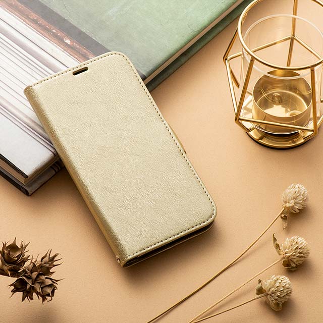 【iPhone13 ケース】Daily Wallet Case for iPhone13 (gold)サブ画像