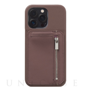 【iPhone13 Pro ケース】Smart Sleeve Case for iPhone13 Pro (mocha brown)