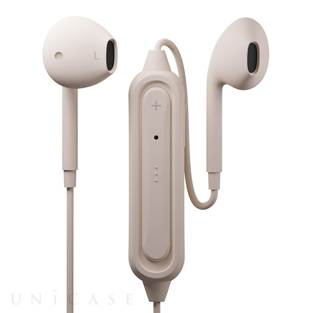 ワイヤレスイヤホン Bluetooth 5 0搭載 ワイヤレスステレオイヤホン インナーイヤータイプ ベージュ Pga Iphoneケースは Unicase