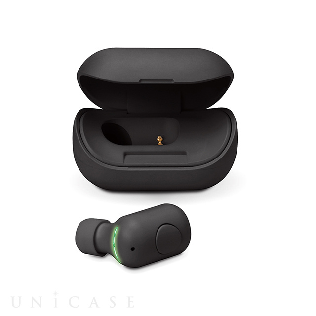 完全ワイヤレスイヤホン】Bluetooth 5.0搭載 片耳ワイヤレスイヤホン 充電ケース付 (ブラック) PGA iPhoneケースは  UNiCASE
