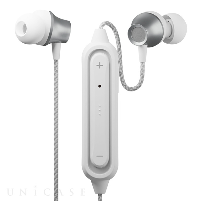 ワイヤレスイヤホン Bluetooth 5 0搭載 ワイヤレスステレオイヤホン タフケーブル カナルタイプ ホワイト Pga Iphoneケースは Unicase