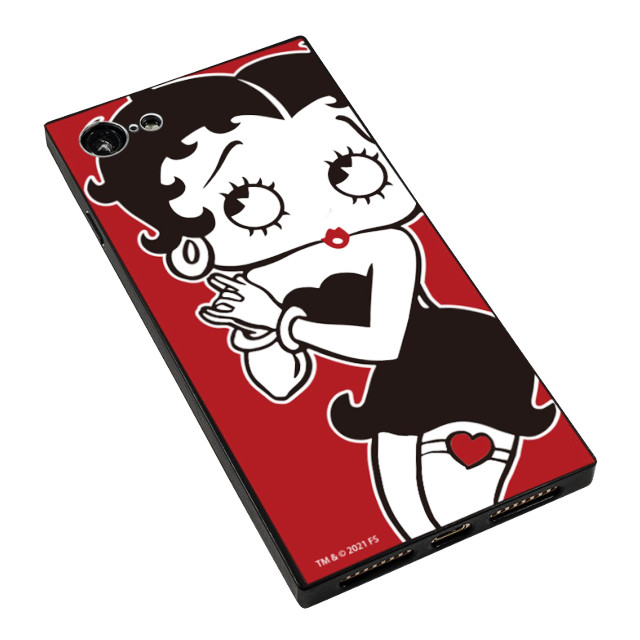 【iPhoneSE(第3/2世代)/8/7 ケース】Betty Boop ガラスケース (RED KISS)サブ画像