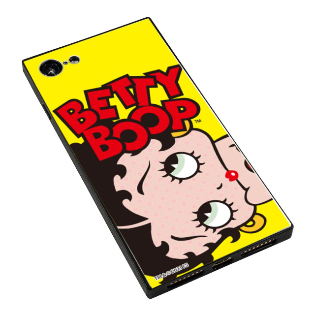 【iPhoneSE(第3/2世代)/8/7 ケース】Betty Boop ガラスケース (YELLOW)サブ画像