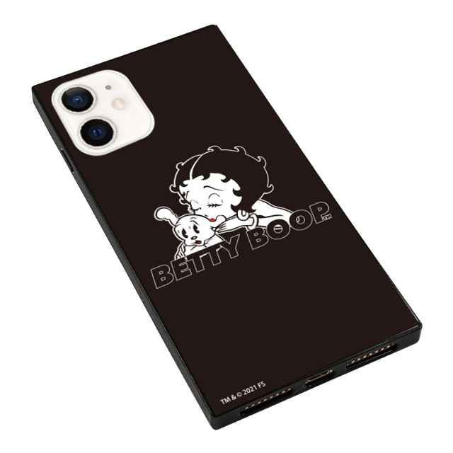 【iPhone11/XR ケース】Betty Boop ガラスケース (BLACK KISS)サブ画像