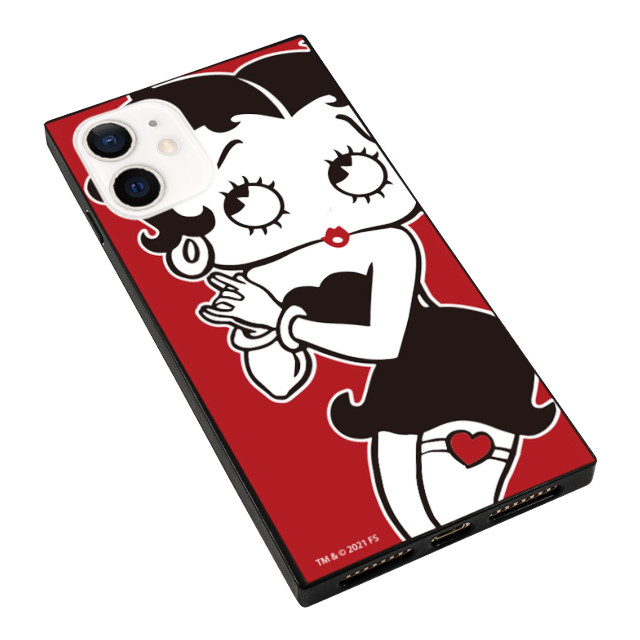 【iPhone11/XR ケース】Betty Boop ガラスケース (RED KISS)サブ画像