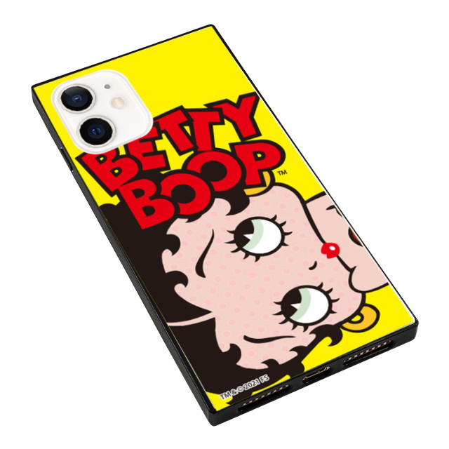 【iPhone12/12 Pro ケース】Betty Boop ガラスケース (YELLOW)サブ画像