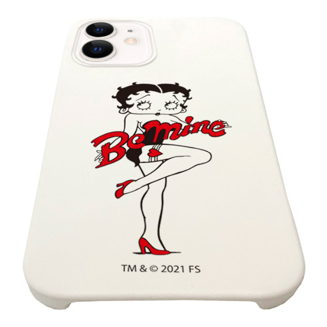 【iPhone12/12 Pro ケース】Betty Boop シリコンケース ホワイト (Be mine)サブ画像