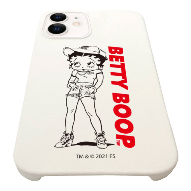 【iPhone12/12 Pro ケース】Betty Boop シリコンケース ホワイト (Boyish)サブ画像