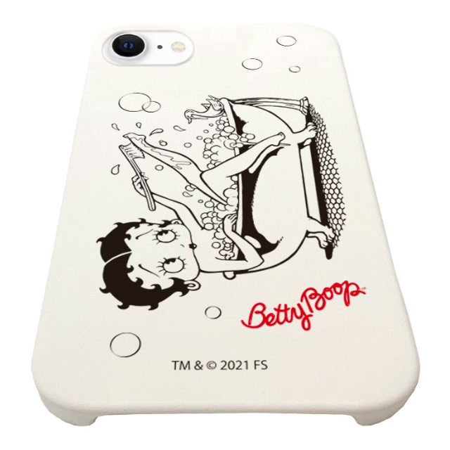 【iPhoneSE(第3/2世代)/8/7/6s/6 ケース】Betty Boop シリコンケース ホワイト (Bath)サブ画像
