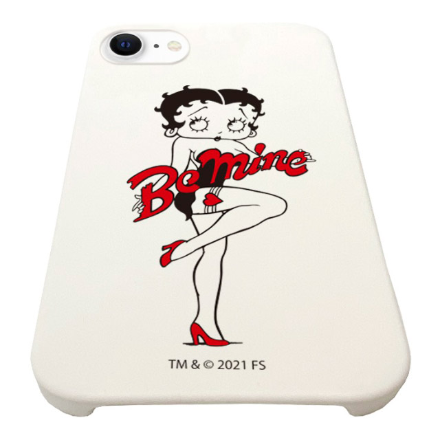 【iPhoneSE(第3/2世代)/8/7/6s/6 ケース】Betty Boop シリコンケース ホワイト (Be mine)サブ画像