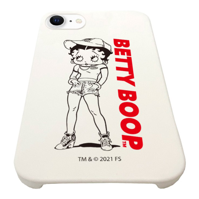 【iPhoneSE(第3/2世代)/8/7/6s/6 ケース】Betty Boop シリコンケース ホワイト (Boyish)サブ画像