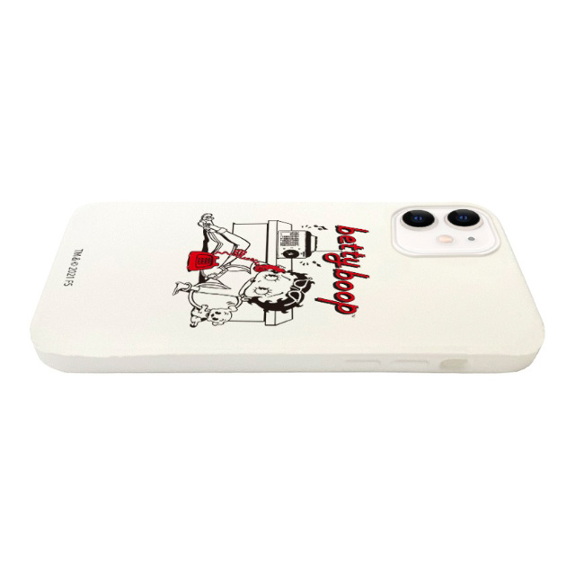 【iPhone11/XR ケース】Betty Boop シリコンケース ホワイト (Telephone)サブ画像