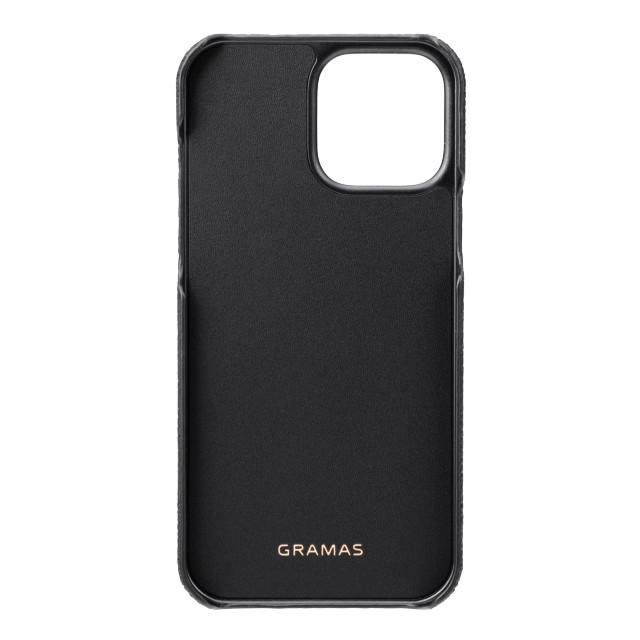 【iPhone13 Pro Max ケース】German Shrunken-calf Leather Shell Case (Taupe)サブ画像