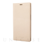 【iPhone13 Pro ケース】Italian Genuine Leather Book Case (Ivory)
