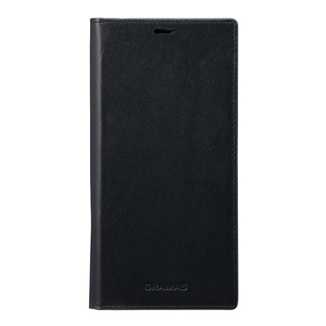 【iPhone13 Pro Max ケース】Italian Genuine Leather Book Case (Black)サブ画像