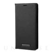 【iPhone13 mini/12 mini ケース】“EURO Passione” PU Leather Book Case (Black)