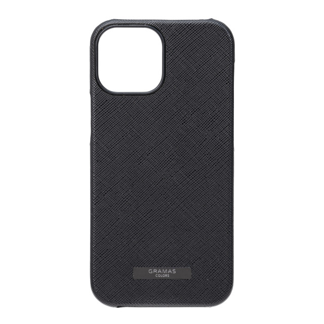 【iPhone13 mini/12 mini ケース】“EURO Passione” PU Leather Shell Case (Black)サブ画像