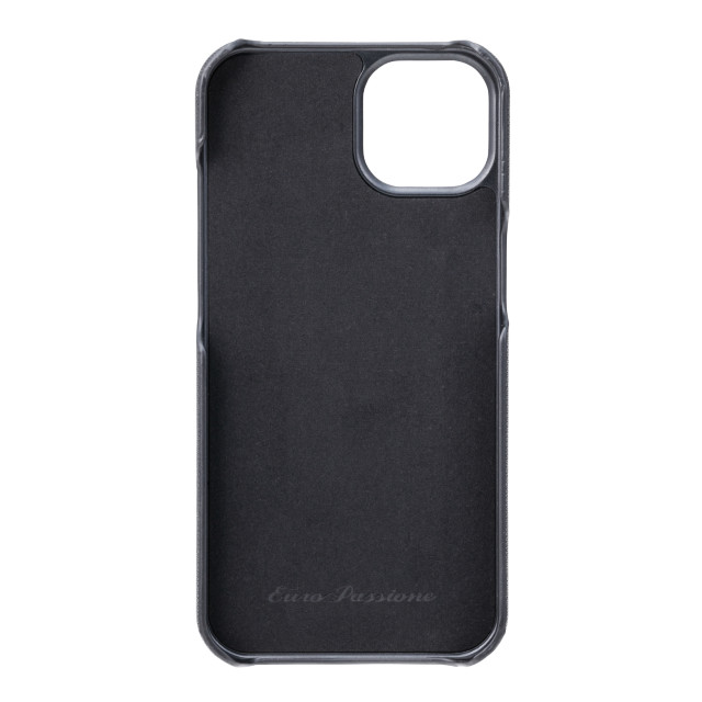 【iPhone13 ケース】“EURO Passione” PU Leather Shell Case (Black)goods_nameサブ画像