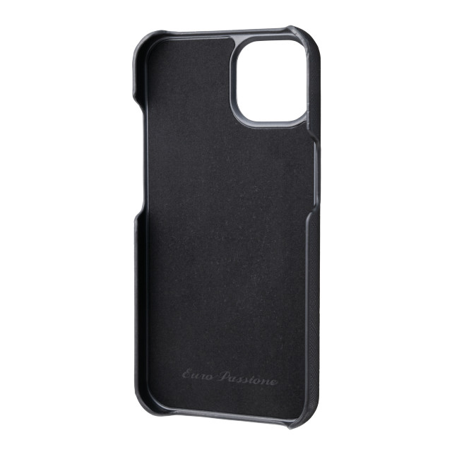 【iPhone13 ケース】“EURO Passione” PU Leather Shell Case (Black)goods_nameサブ画像