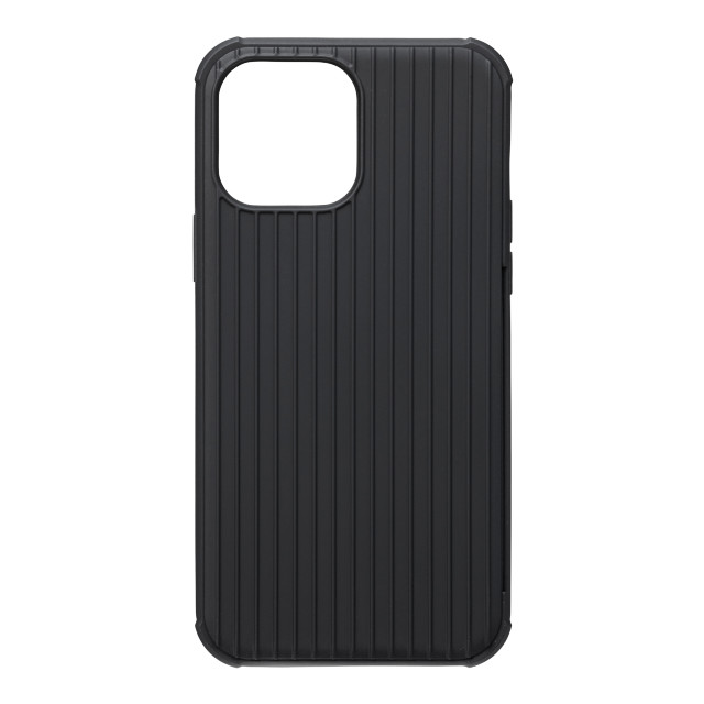 【iPhone13 Pro Max ケース】”Rib-Slide” Hybrid Shell Case (Black)goods_nameサブ画像