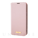 【iPhone13 Pro ケース】“Shrink” PU Leather Book Case (Pink)