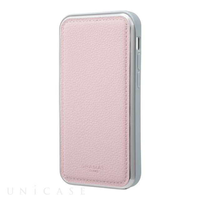 【iPhone13 mini/12 mini ケース】“Shrink” PU Leather Full Cover Hybrid Shell Case (Pink)