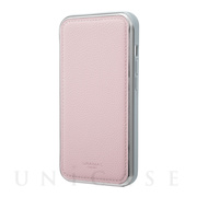 【iPhone13/13 Pro ケース】“Shrink” PU Leather Full Cover Hybrid Shell Case (Pink)