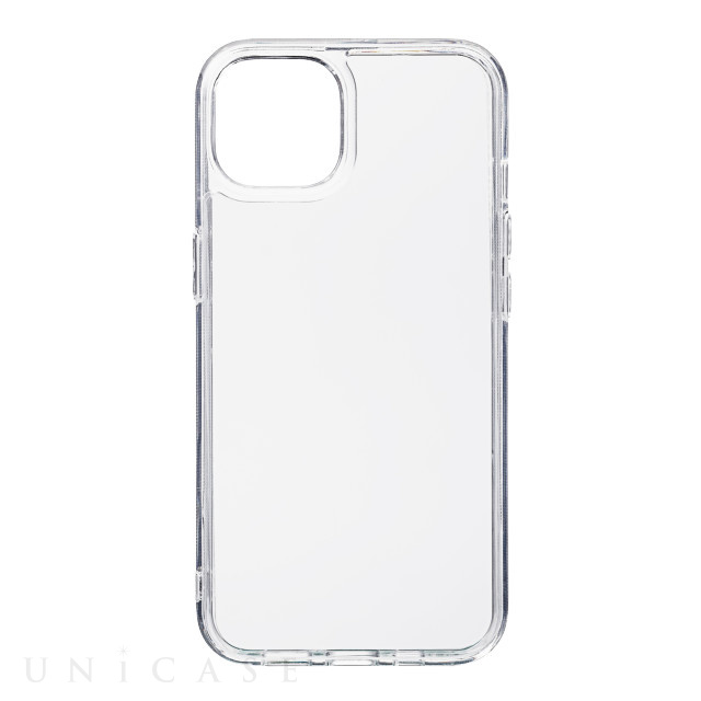 【iPhone13 ケース】“Glassty” Glass Hybrid Shell Case (Clear)