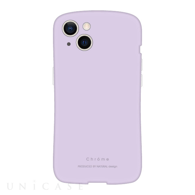 【iPhone13 ケース】背面型ケース Chrome (Lavender)