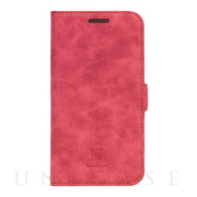 【iPhone13 mini ケース】手帳型ケース Style Natural (Red)