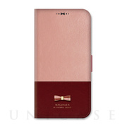 【iPhone13 ケース】手帳型ケース MAGDALEN (Antique Pink)