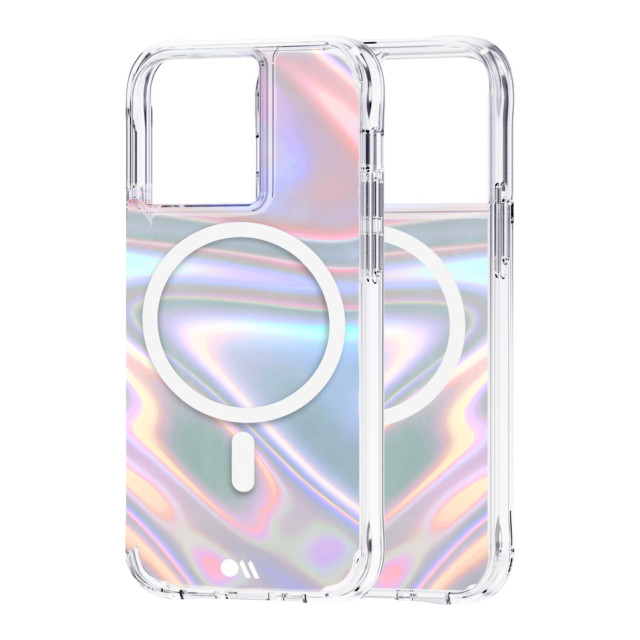 【iPhone13 Pro ケース】抗菌・3.0m落下耐衝撃 Soap Bubble (Iridescent) MagSafe対応サブ画像