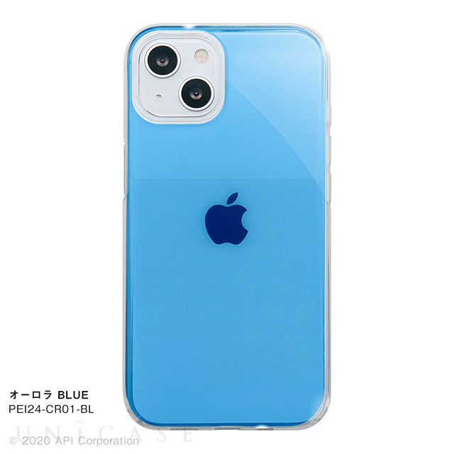 【iPhone13 ケース】Carat (オーロラ BLUE)