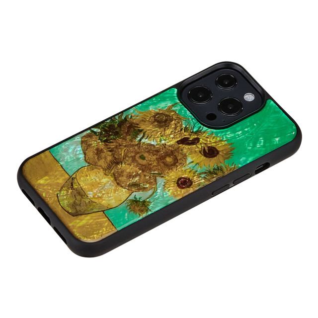 【iPhone13 Pro ケース】天然貝ケース (ひまわり)サブ画像