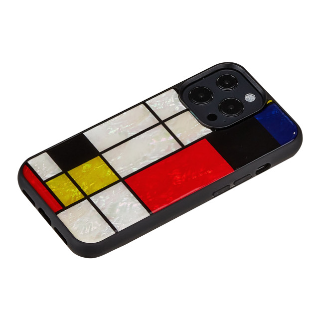 【iPhone13 Pro ケース】天然貝ケース (Mondrian)サブ画像