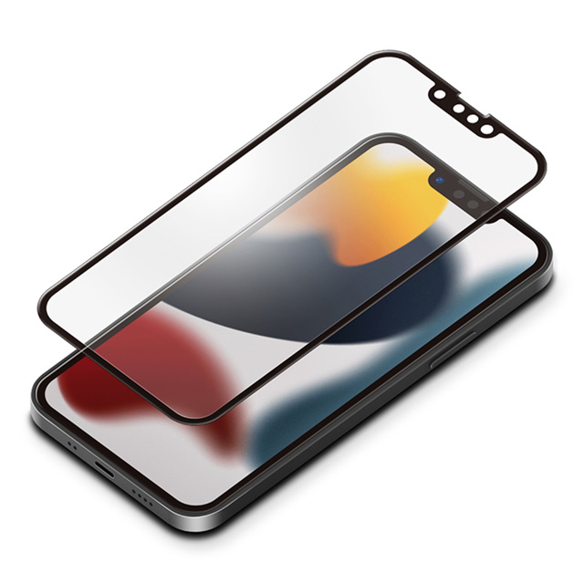 【iPhone13 mini フィルム】液晶全面保護ガラス (ブルーライト低減/アンチグレア)サブ画像