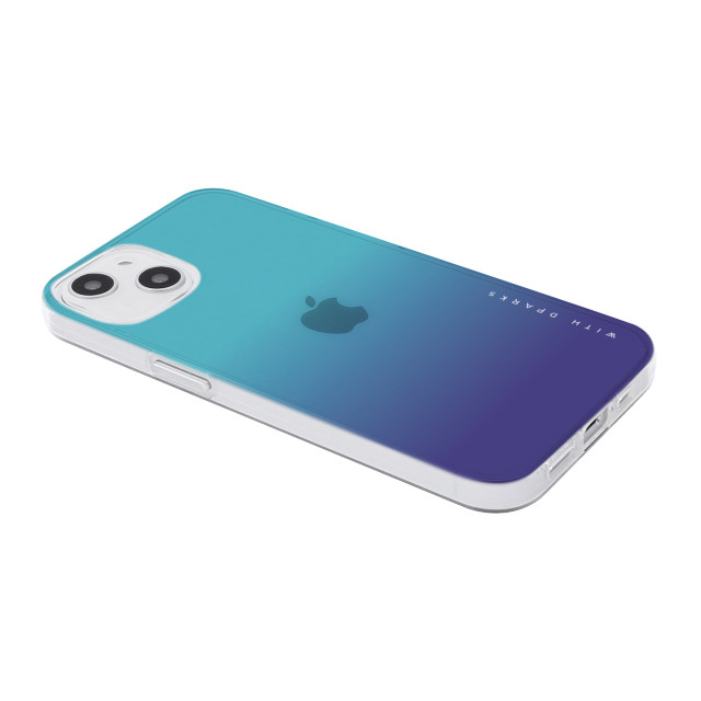 Iphone13 Mini ケース ソフトクリアケース グラデーション エメラルドブルー Dparks Iphoneケースは Unicase