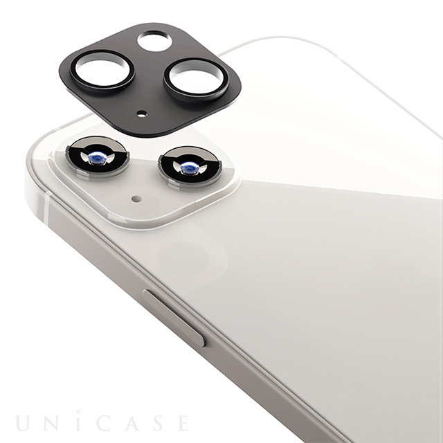 iPhone13 フィルム】カメラレンズプロテクター (ブラック) PGA iPhoneケースは UNiCASE