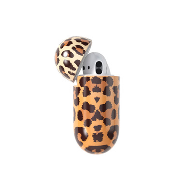 【AirPods(第2/1世代) ケース】Soft Leopard Caseサブ画像