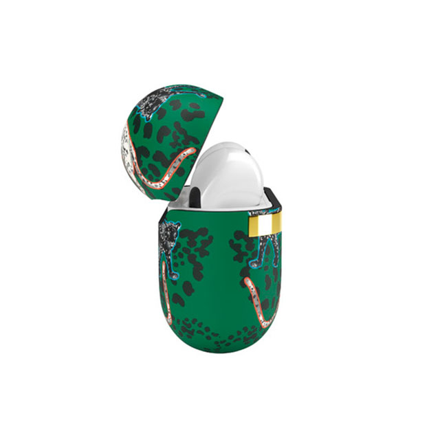 【AirPods Pro(第1世代) ケース】Green Leopard Casegoods_nameサブ画像